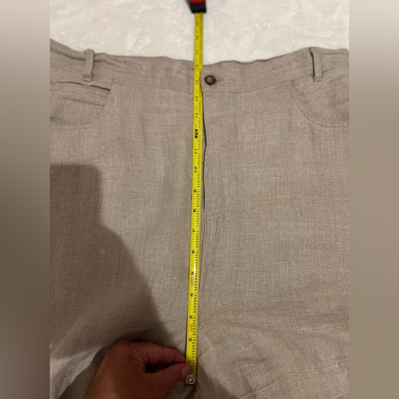 The Territory Ahead Beige Linen Shorts Women’s Size 16 - Picture 10 of 10